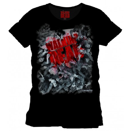 T-Shirt Orda Di Zombie Di Walking Dead