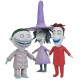 Figuras Lock, Shock y Barrel Pesadilla antes de Navidad Diamond Select 15 cm