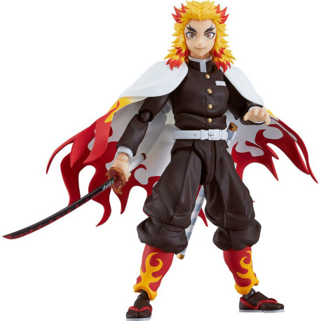 Demon Slayer: Kimetsu no Yaiba Figura Figma Kyojuro Rengoku 15 cm