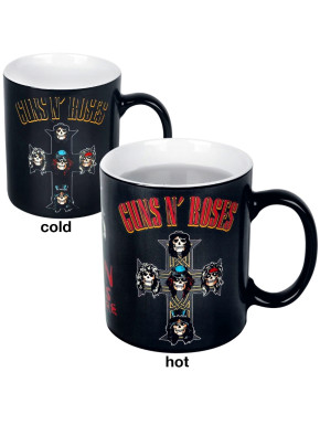 GUNS N ROSES - Mug Heat Change - 320 ml - Cross x2