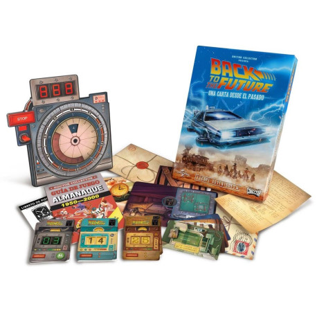 BACK TO THE FUTURE ESCAPE BOX REGRESO AL FUTURO (ESPA