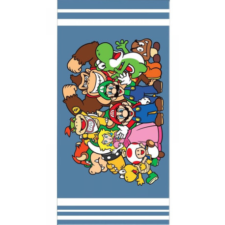 Toalla Personajes Mario Bros