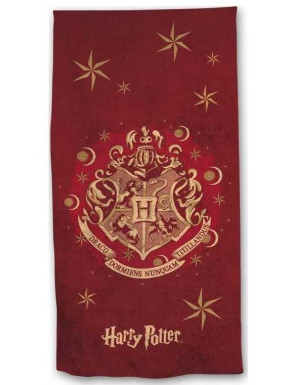 Toalla Hogwarts Harry Potter Gold
