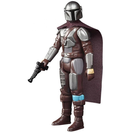 Star Wars The Mandalorian Retro Collection Figura 2022 The Mandalorian (Beskar) 10 cm