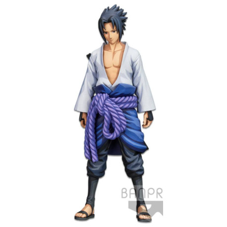 Naruto Shippuden Figura Grandista Shinobi Relations Uchiha Sasuke Manga Dimensions 27 cm