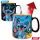 DISNEY - Mug Heat Change - 460 ml - Lilo & Stitch - box x2