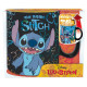 DISNEY - Mug Heat Change - 460 ml - Lilo & Stitch - box x2