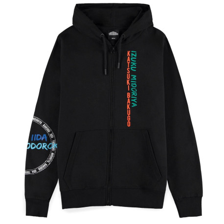 My Hero Academia - Izuku Midoriya - Men's Zipper Hoodie - XL