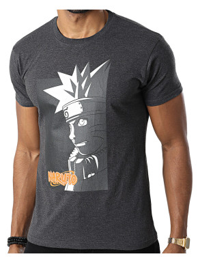 Camiseta Naruto gris chico