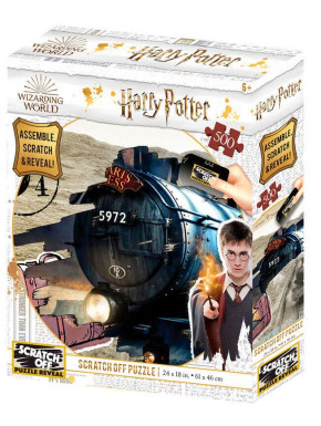 Puzzle para rascar Harry Potter Hogwarts Express