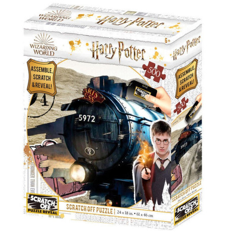 Puzzle para rascar Harry Potter Hogwarts Express