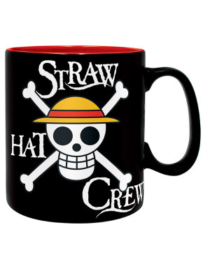 ONE PIECE - Mug - 460 ml - Luffy & Skull - with box x2