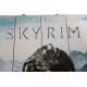 The Elder Scrolls V: Skyrim Póster de madera WoodArts 3D Aereal Attack 30 x 40 cm