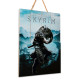 The Elder Scrolls V: Skyrim Póster de madera WoodArts 3D Aereal Attack 30 x 40 cm