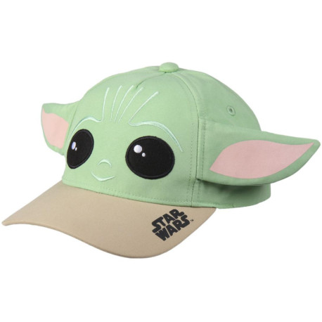 CAP BASEBALL CHARACTER THE MANDALORIAN GROGU