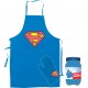 Apron and mitten Superman