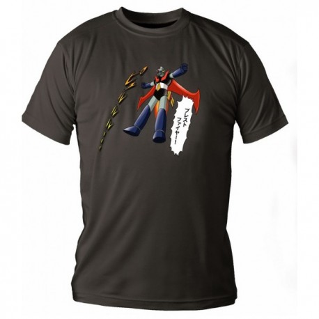 T-Shirt Mazinga Nero Tin