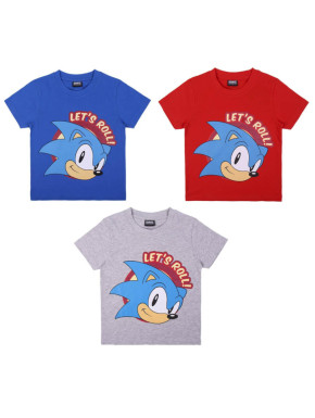 Camiseta de manga corta Sonic