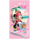 Toalha de microfibra Disney Minnie na bicicleta