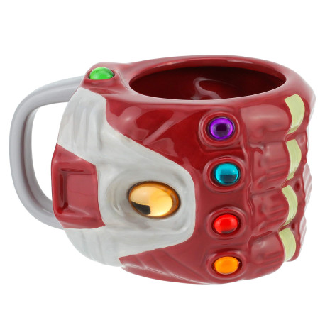 Taza XL Avengers Guantelete Iron Man