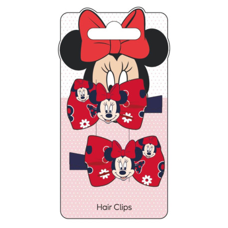 HAIR ACCESSORIES CLIPS LAZO MINNIE