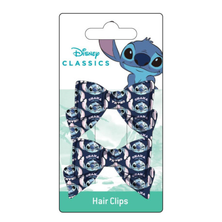 ACCESORIOS PELO CLIPS LAZO STITCH