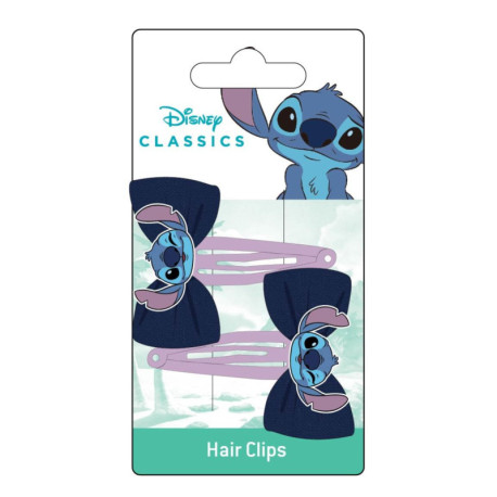 ACCESORIOS PELO CLIPS LAZO STITCH