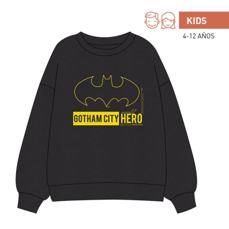 SUDADERA COTTON BRUSHED BATMAN