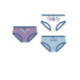 GIRLS' UNDERWEAR SET SINGLE JERSEY 3 PIECES FROZEN II
