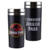 Vaso de Viaje Jurassic Park Survived