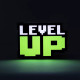 Lámpara de retrogaming Level Up