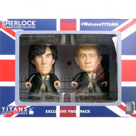 Pack Figuren Titan Sherlock en Watson 