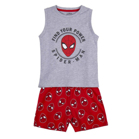 PIJAMA CORTO SINGLE JERSEY TIRANTES SPIDERMAN