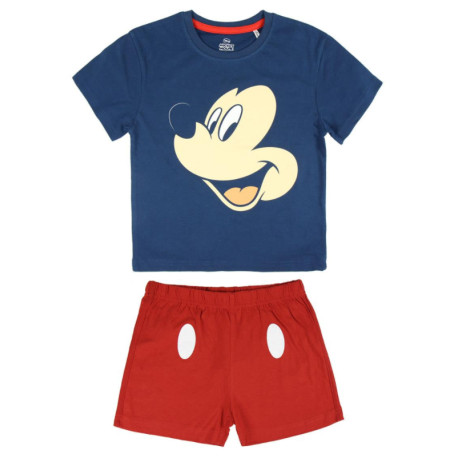 PIJAMA CORTO ALGODÓN SINGLE JERSEY MICKEY