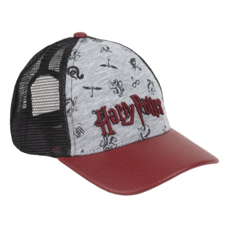 GORRA VISERA CURVA PARCHES HARRY POTTER