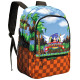 Mochila Sonic Hedgehog