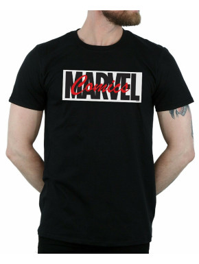 T-shirt Marvel logótipo Clássica