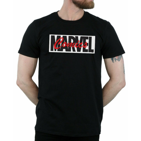 Querido Alexander Graham Bell defensa Camiseta Logo Marvel Comics por 19,90€ – LaFrikileria.com