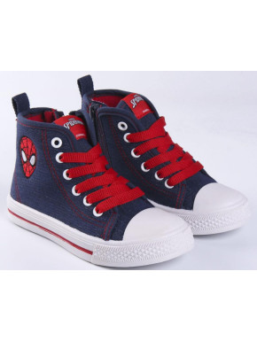 Baskets hautes en toile Spiderman pour enfants