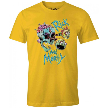 T-shirt Rick e Morty Skull