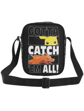 Mini sac à bandoulière Pokémon Pikachu et Charizard