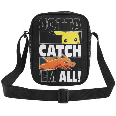 Mini sac à bandoulière Pokémon Pikachu et Charizard