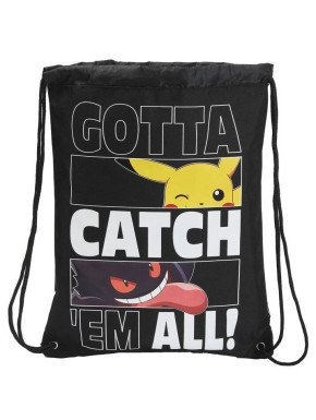 Mochila Saco Pokémon Gotta Catch 'Em All!