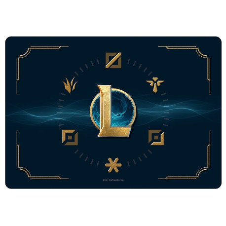 LEAGUE OF LEGENDS - Gaming Mousepad - Hexteck logo