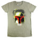 Camiseta Boba Fett Capacete The Mandalorian Paint