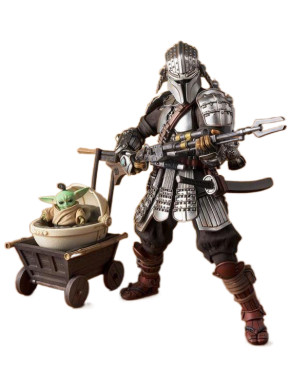 RONIN MANDALORIAN BESKAR ARMOR & GROGU STAR WARS MEISHO MOVIE REALIZATION EXCLUSIVE 25 ANN