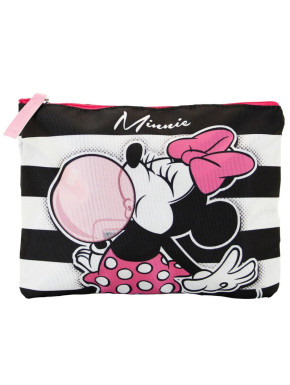 Minnie Mouse Chillin' Gum Neceser Soleil Pequeño, Negro