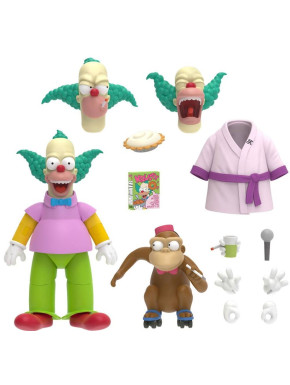 Figura Ultimates Krusty the Clown Los Simpson