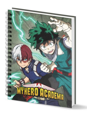 Cuaderno A5 My Hero Academia