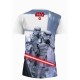 T-shirt Vader affiancato da Stormtroopers